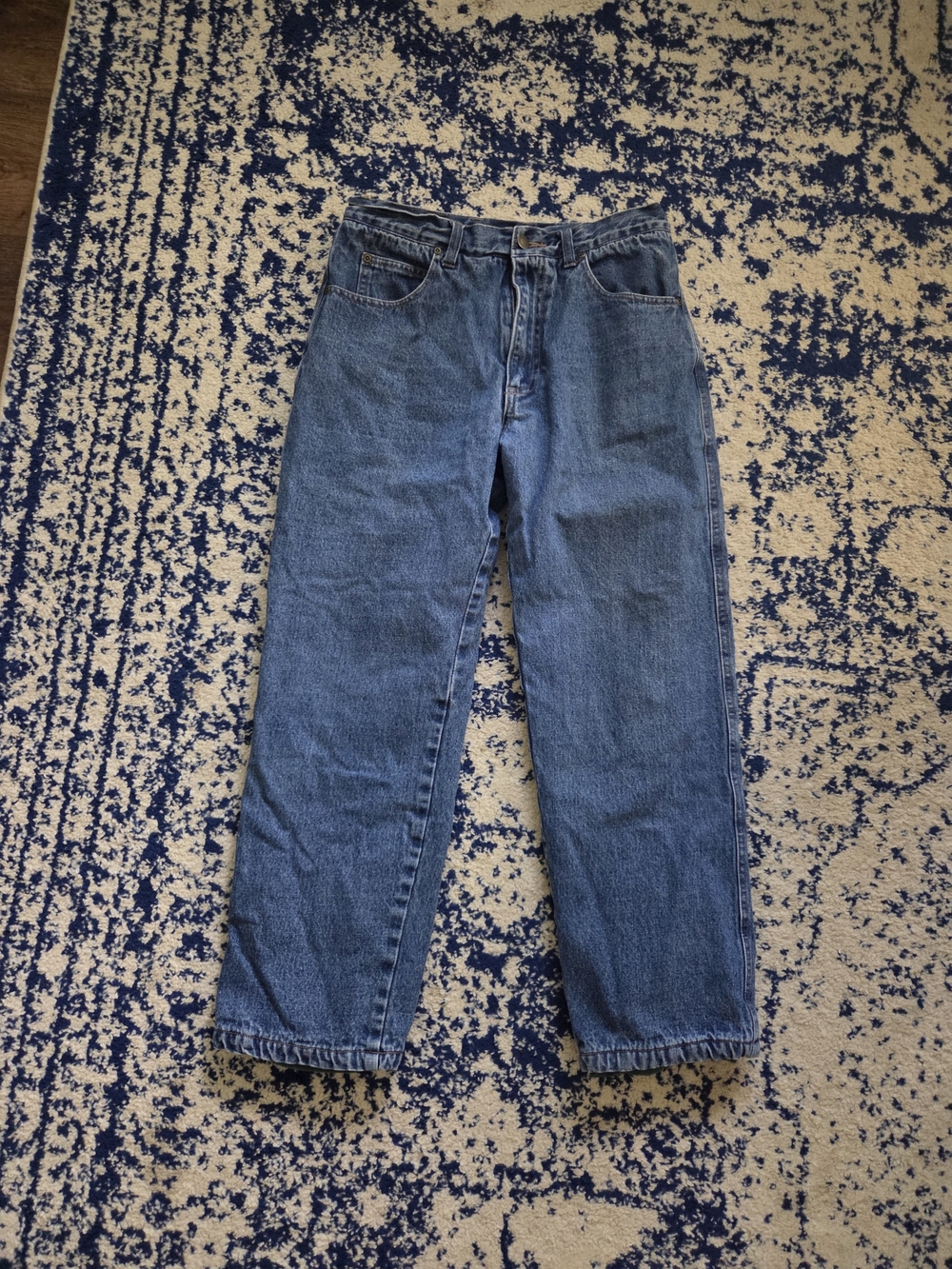 SMITH Men's Relaxed Blue Denim Jeans
